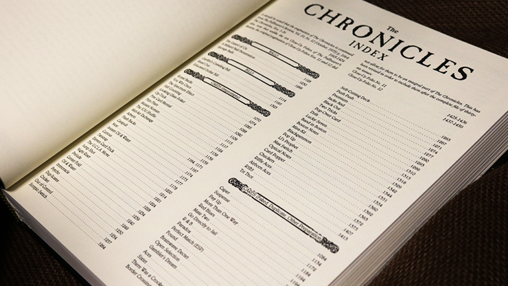 Chronicles Deluxe (Signed and Numbered) | Karl Fulves
