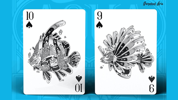 Aqua Species Playing Cards | Perpetual Arts