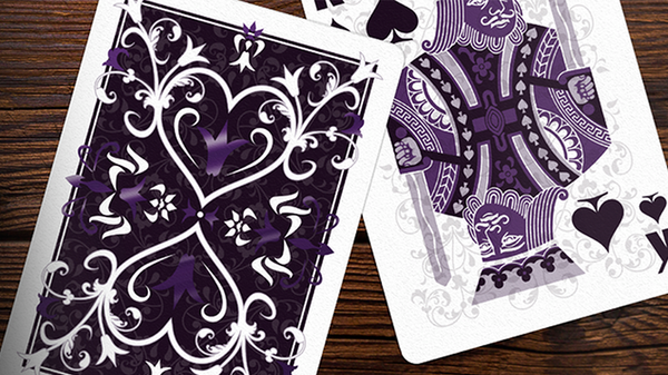 Purple Tulip Playing Cards | Dutch Card House Company