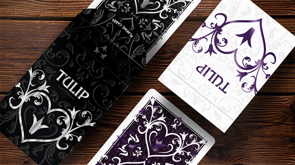 Purple Tulip Playing Cards | Dutch Card House Company