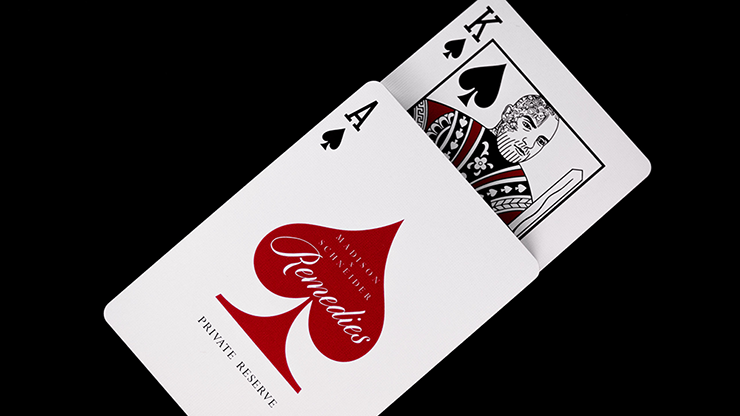 Private Reserve Remedies Playing Cards | Madison x Schneider 