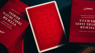 Red Special Edition Playing Cards | theory11