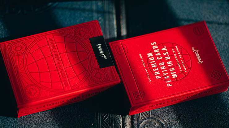 Red Special Edition Playing Cards | theory11