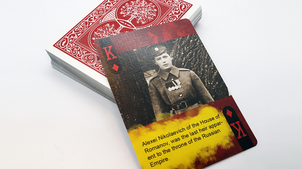 History Of Russian Revolution Playing Cards