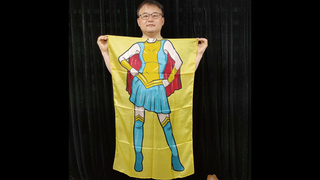 Character Silk (Super Girl) 90cm x 110cm | JL Magic