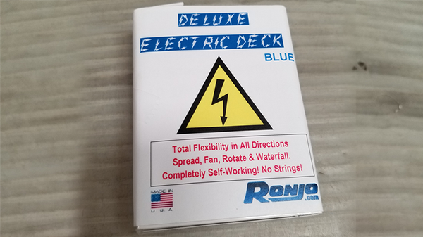 ELECTRIC DECK DELUXE (Blue) by Ronjo - Trick