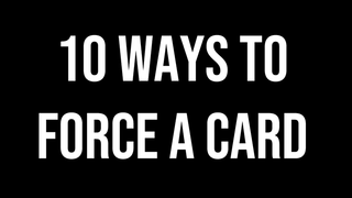 Magic Encarta Presents - 10 Ways To Force A Card | Vivek Singhi - (Download)