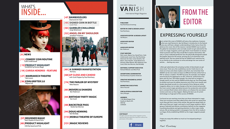 Vanish Magazine #36 - (Download)