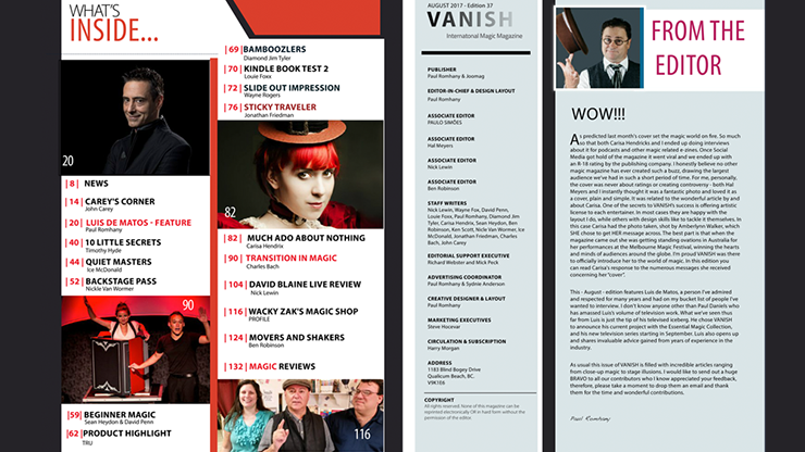Vanish Magazine #37 - (Download)