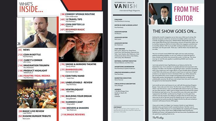 Vanish Magazine #38 - (Download) 