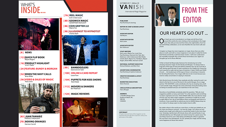 Vanish Magazine #39 - (Download) 