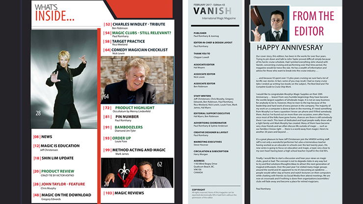 Vanish Magazine #43 - (Download) 