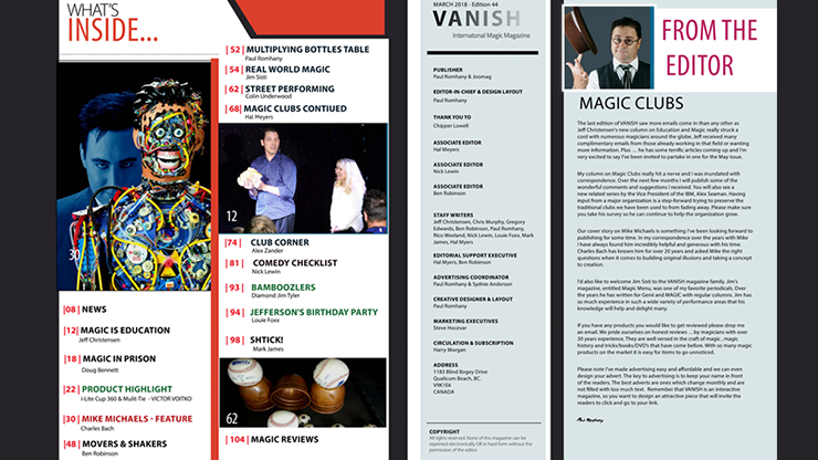 Vanish Magazine #44 - (Download) 
