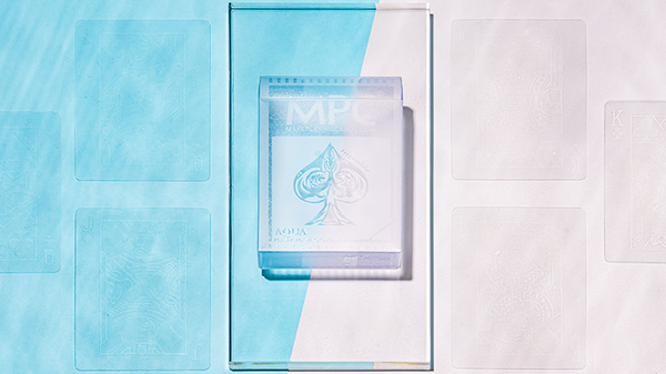 Invisible AQUA Playing Cards | MPC