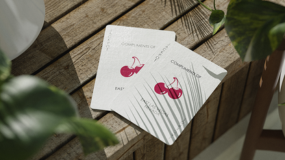 Cherry Casino (Tropicana Teal) Playing Cards | Pure Imagination Projects