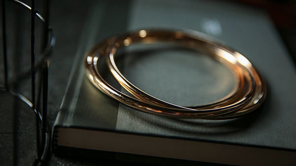 10cm Linking Rings (Gold) | TCC