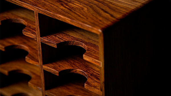 Rosewood Wooden Card Cabinet | TCC -Trick