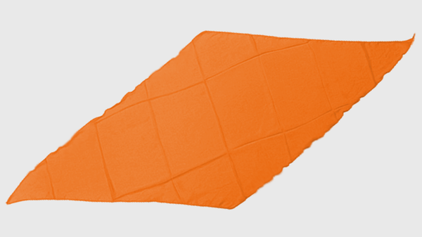Diamond Cut Seidentuch 45cm (orange) | Magic by Gosh