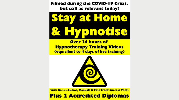 STAY AT HOME &amp; HYPNOTIZE - HOW TO BECOME A MASTER HYPNOTIST WITH EASE | Jonathan Royle &amp; Stuart "Harrizon" Cassels - (Download) 