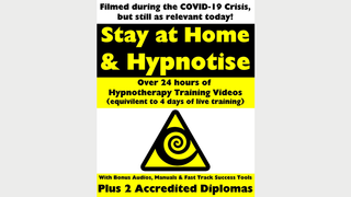 STAY AT HOME & HYPNOTIZE - HOW TO BECOME A MASTER HYPNOTIST WITH EASE | Jonathan Royle & Stuart "Harrizon" Cassels - (Download)