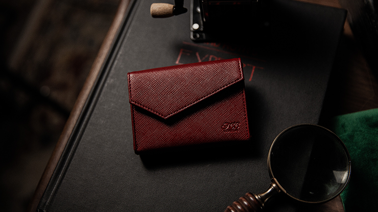 Luxury Leather Playing Card Carrier (red) | TCC