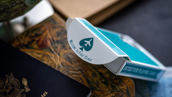 Lounge Edition in Terminal Teal | Jetsetter Playing Cards