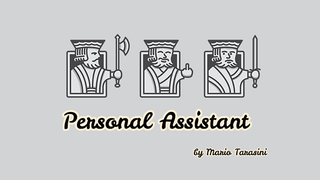 Personal Assistant | Mario Tarasinivideo - (Download)