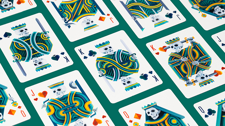 Play Dead V2 Playing Cards | Riffle Shuffle