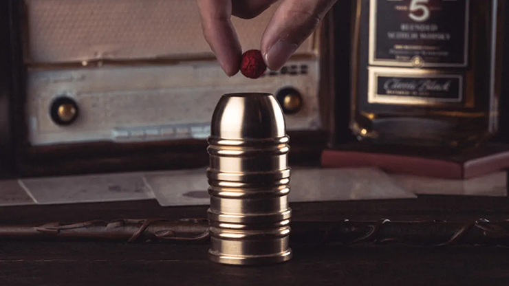 Unreal Cups and Balls (Mini, Brass) | Secret Factory 