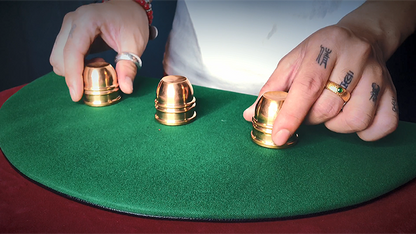 Unreal Cups and Balls (Mini, Brass) | Secret Factory 