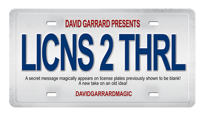 License to Thrill | David Garrard
