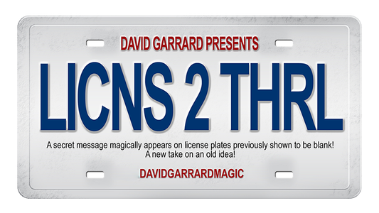 License to Thrill | David Garrard