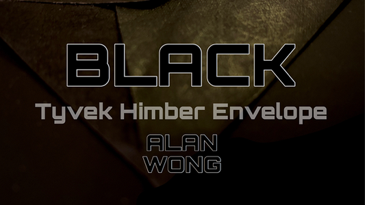 Tyvek Himber Envelopes BLACK (10 pk.) | Alan Wong