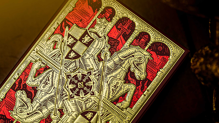 King Arthur (Carmine Cavalier) Playing Cards | Riffle Shuffle