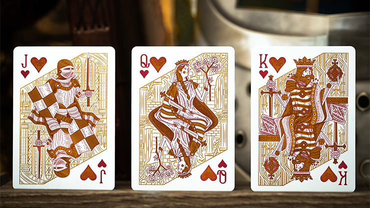 King Arthur (Carmine Cavalier) Playing Cards | Riffle Shuffle