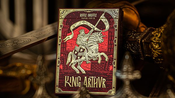 King Arthur (Carmine Cavalier) Playing Cards | Riffle Shuffle