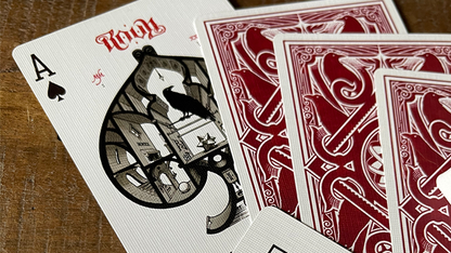 RAVN IIII (Red) Playing Cards Designed | Stockholm17 