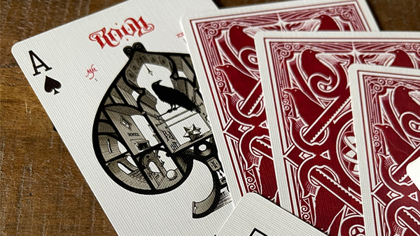 RAVN IIII (Red) Playing Cards Designed | Stockholm17