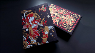 Midnight Geung Si Playing Cards by HypieLab