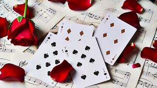 Piano Player Two-Key Edition Playing Cards | BOCOPO