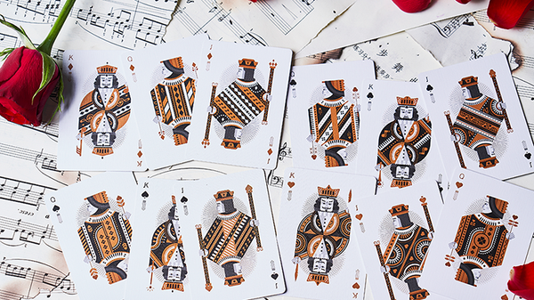 Piano Player Two-Key Edition Playing Cards | BOCOPO