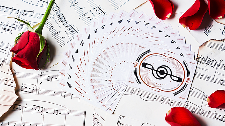 Piano Player Two-Key Edition Playing Cards | BOCOPO