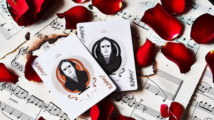 Piano Player Two-Key Edition Playing Cards | BOCOPO