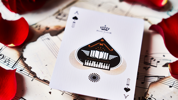 Piano Player Three-Key Edition Playing Cards | BOCOPO