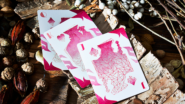 Lonely Wolf (PINK) Playing Cards | BOCOPO