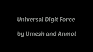 Universal Digital Force | Umesh - (Download) 