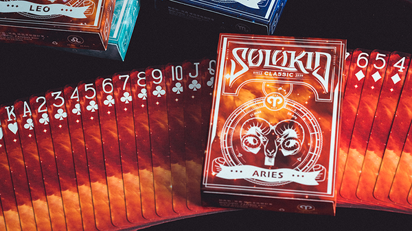 Solokid Constellation Series V2 (Aries) Playing Cards | Solokid Playing Card Co.