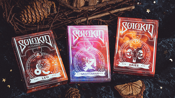 Solokid Constellation Series V2 (Aries) Playing Cards | Solokid Playing Card Co.