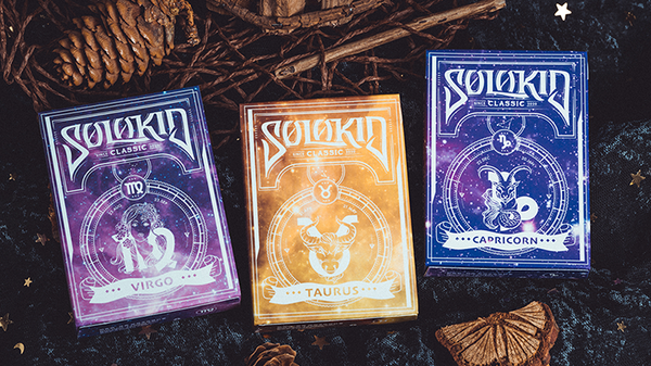 Solokid Constellation Series V2 (Capricorn) Playing Cards | Solokid Playing Card Co.