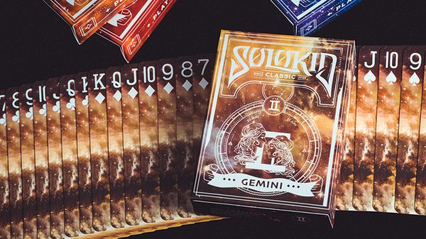 Solokid Constellation Series V2 (Gemini) Playing Cards | Solokid Playing Card Co.